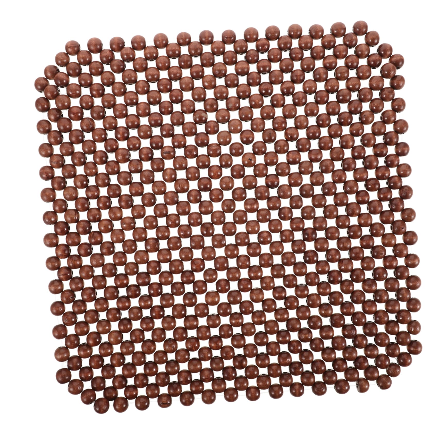 Coussin de siège auto en bois idéal pour rester au frais durant les trajets
