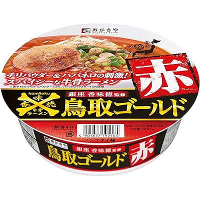 寿がきや 銀座香味徳監修 鳥取ゴールド赤 111g ×12個
