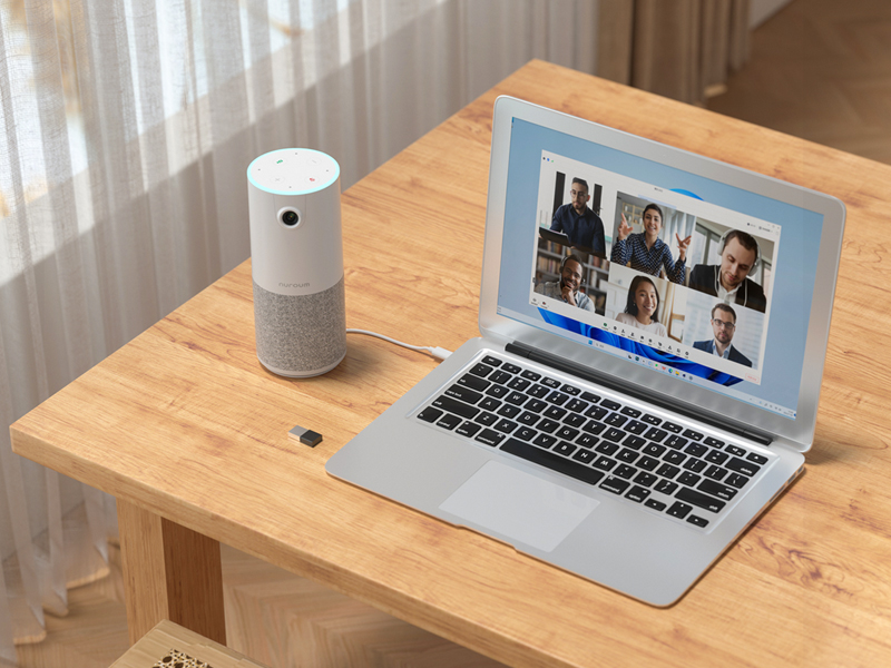 Amazon.co.jp: Nuroum Webカメラ 会議用 マイクスピーカー 1台3役 一