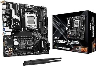 ASRock AMD AM5 B850M-X WiFi M-ATX Motherboard