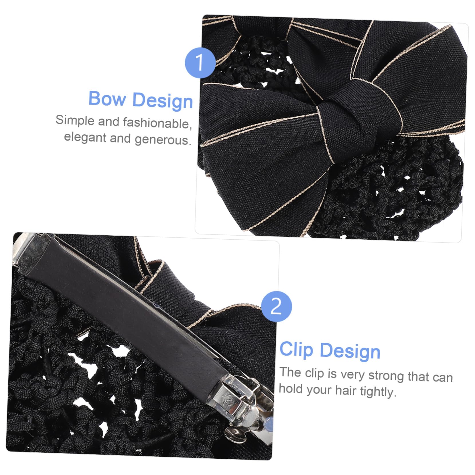 FRCOLOR 10stücke Haarnetz Bun Cover Snood Haarschmuck Professionelles Haarnetz Mit Schleife Klassisch Für Elegante Frisuren Und Besondere Anlässe
