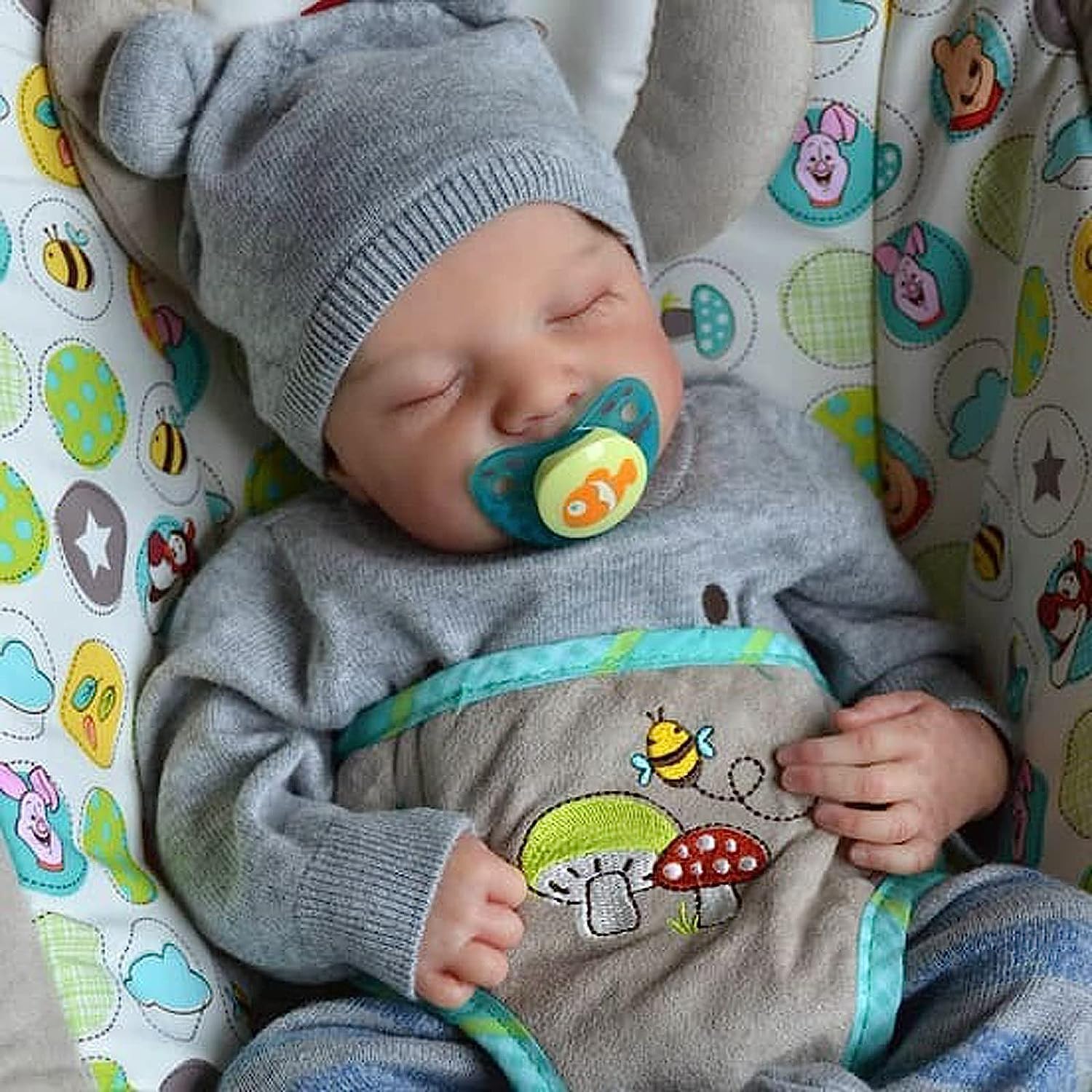BABESIDE Reborn Puppe, 17 Zoll
