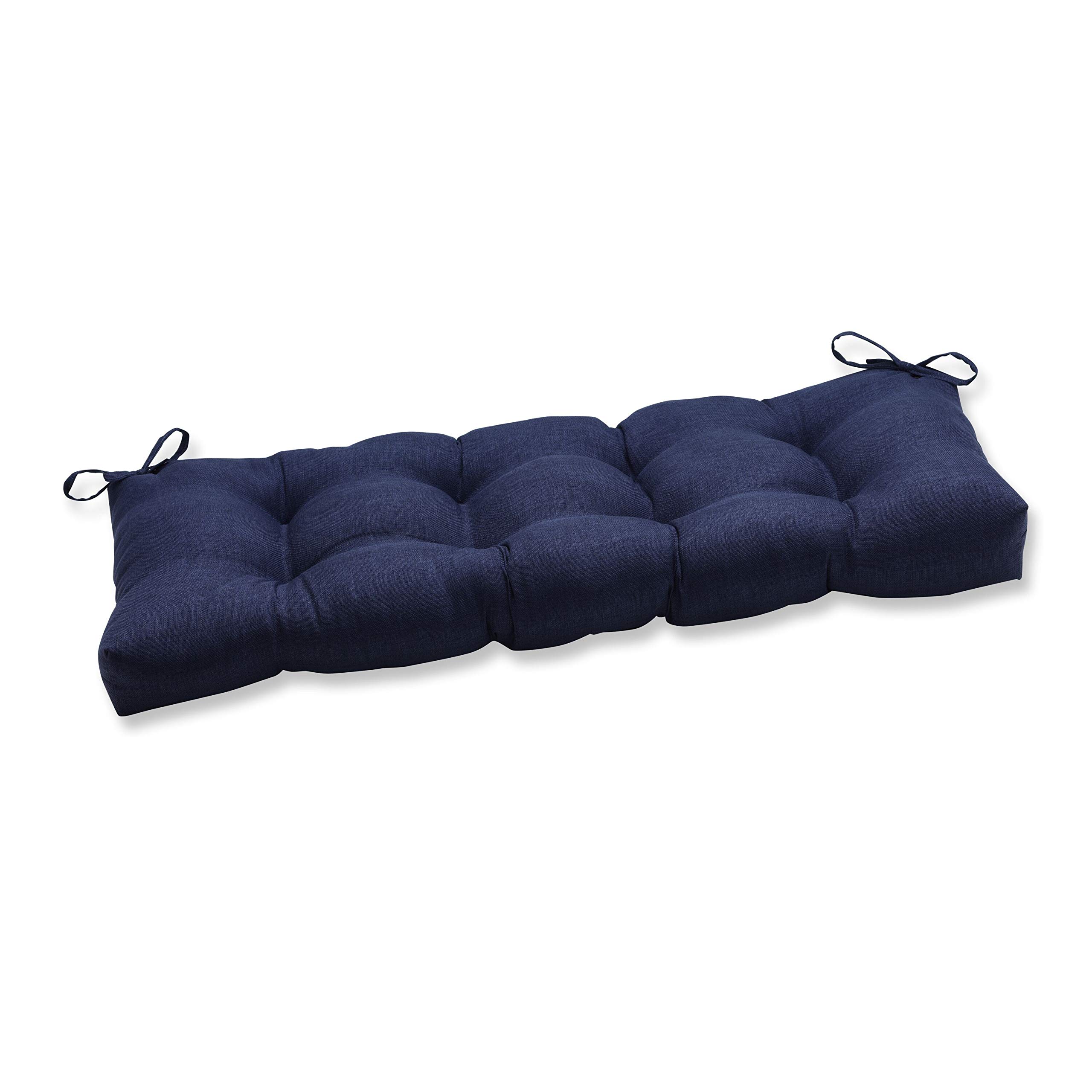 Pillow Perfect Indoor Tory Coussin tufté pour balancelle Bleu