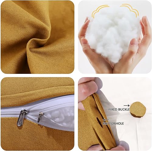 Miniatura 7 de Almohadas de cuña impresas para cabecero de lectura, almohadas de respaldo para sentarse en reposo en cama, cojín triangular grande, almohada de