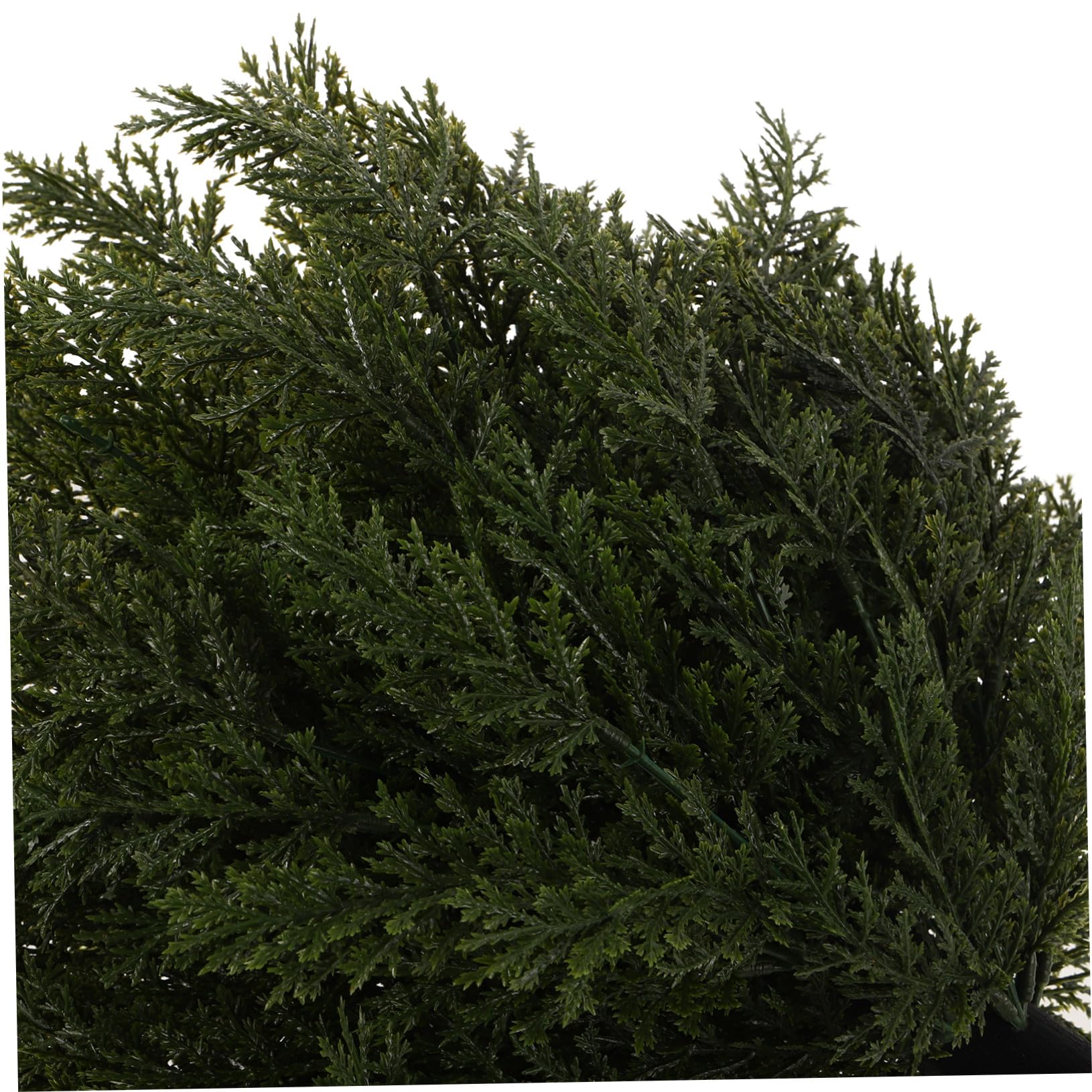 Cabilock Cedro Sempreverde Artificiale per Giardino Decorazioni da Vialetto Albero di Natale Finto con Punta Rami di Pino Finti per Esterni Arbusti di Cedro Finto per Patio Cortile Porta