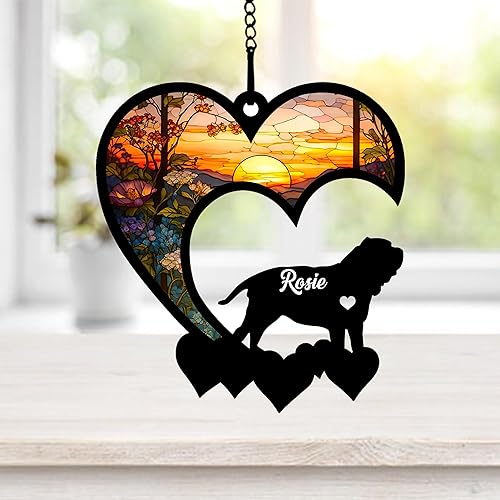 Vista 61 de NAZENTI Atrapasoles personalizado de pastor alemán, atrapasoles personalizado de pastor alemán para pérdida de mascotas, regalo de adorno