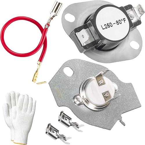 Ned4600yq0 Ned4600yq1 Ned4655ew0 Termostato Termostato Kit de corte de fusible térmico Modelo de secador de Amana