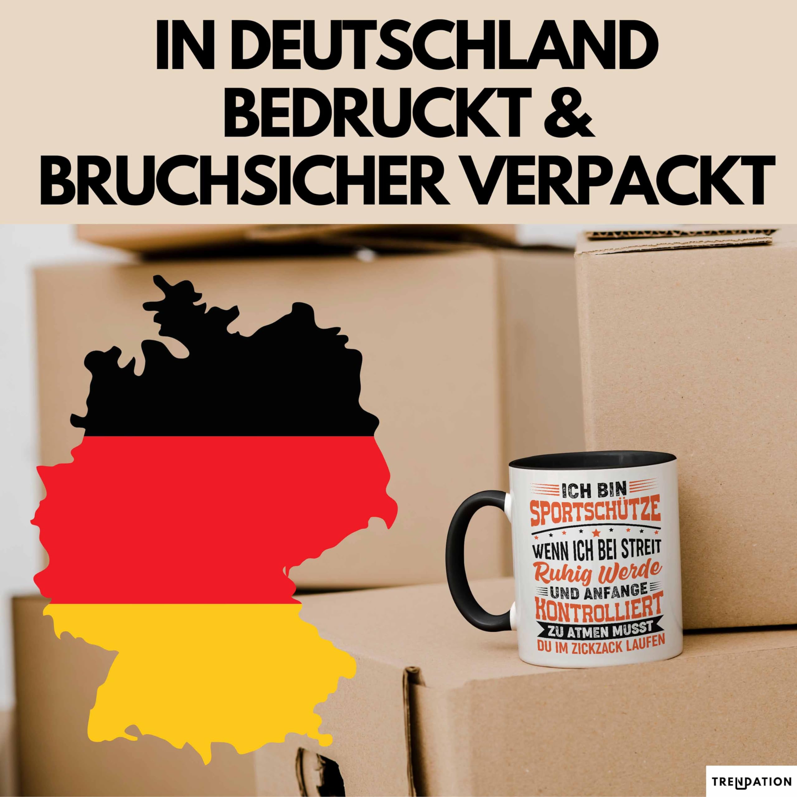 Sportschütze Tasse Mit Spruch – Lustiges Geschenk Für Schützen & Jäger | Geburtstag & Weihnachten