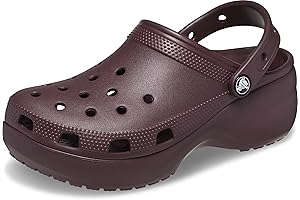 Classic Platform Clog in Dark Cherry