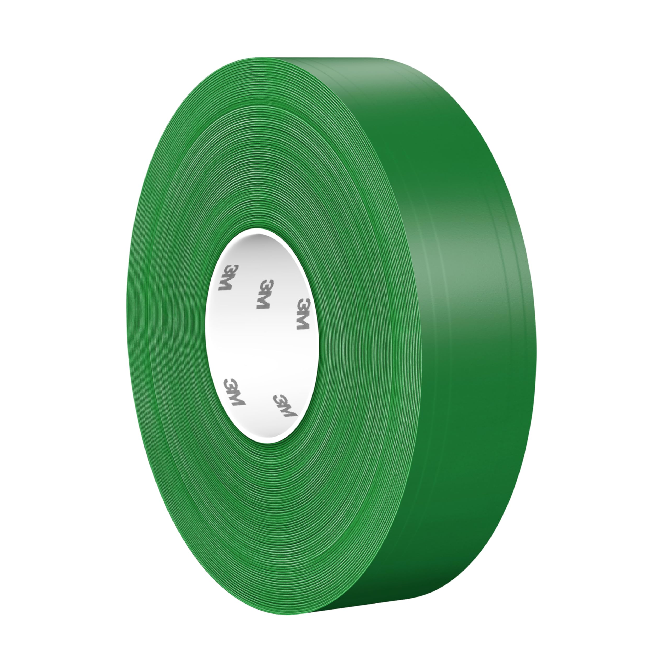 3M Langlebiges Bodenmarkierungsband 971, Grün, 50.8 mm x 32.9 m, 0.43 mm, Einzeln verpackt zur bequemen Entnahme
