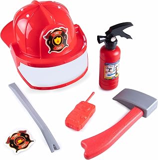 Firefighter Accessory Kit for Halloween Costumes – Fireman, Firewoman Props