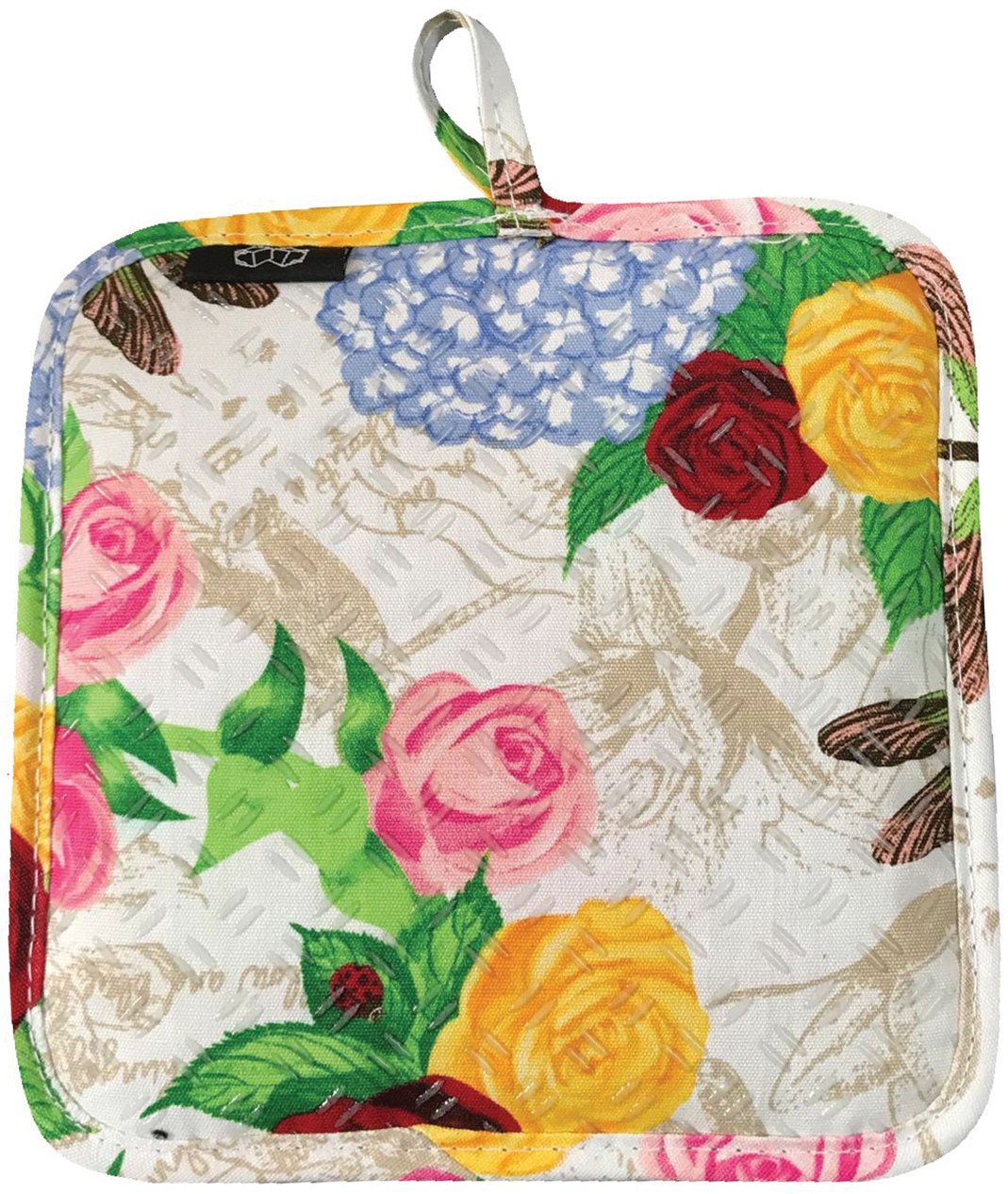 Two Lumps of SugarRose Dragonfly Silli Hottie – Premium Silicone Potholder, Heat Resistant Kitchen Mitt, Non-Slip Grip, Easy-Clean Pot Holder, Safe for Hot Pots & Pans