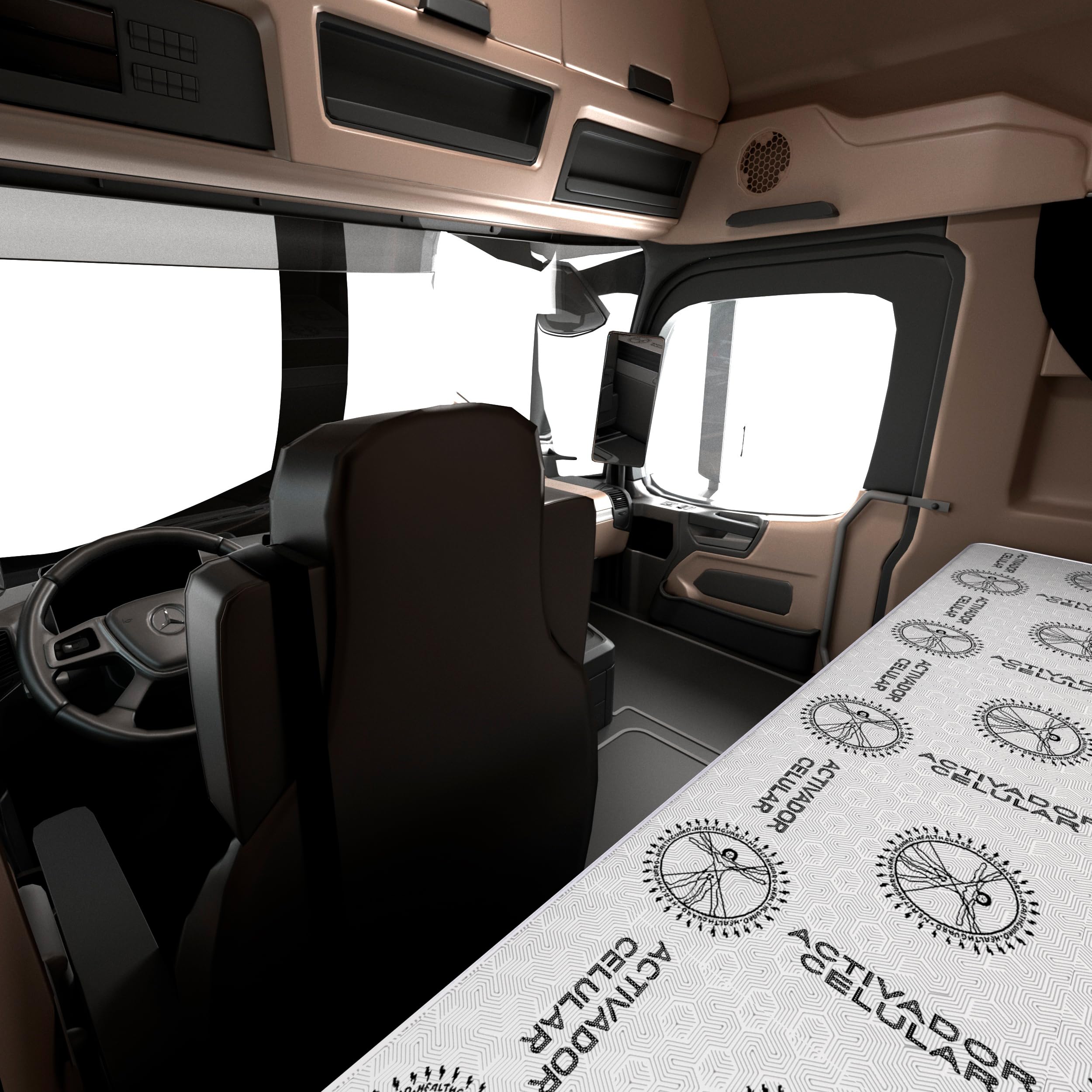 LA WEB DEL COLCHON Colchón Visco Truck 70 x 180 x 20 cms | Colchón camión