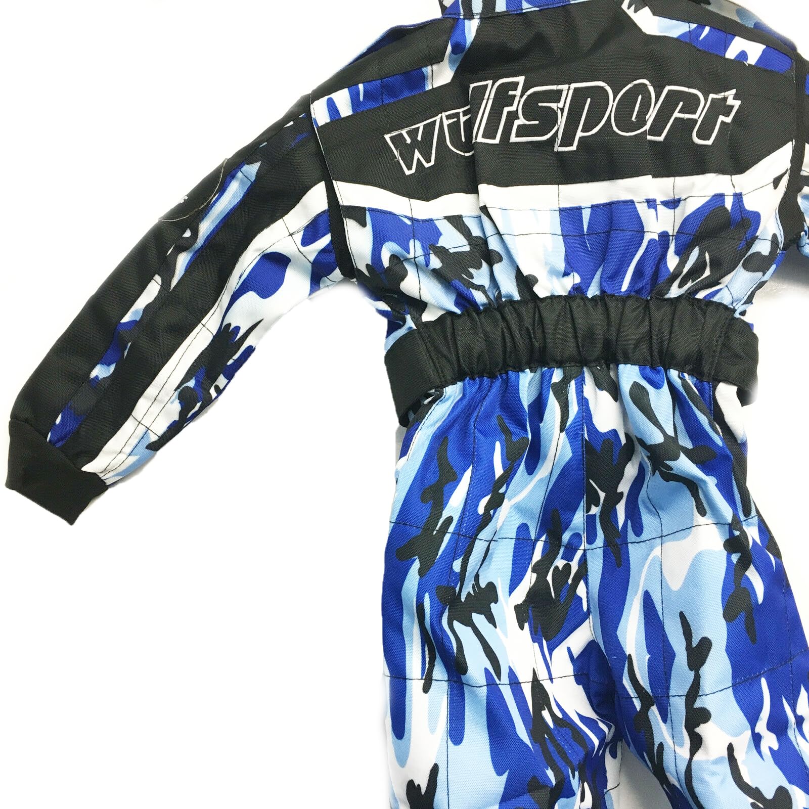 Moto Enfant Costume Wulf Camo Enfants Kart Costume Nouveau Garcons et Filles Motocross ATV Quad Sport Racing 1 Piece Combinaison