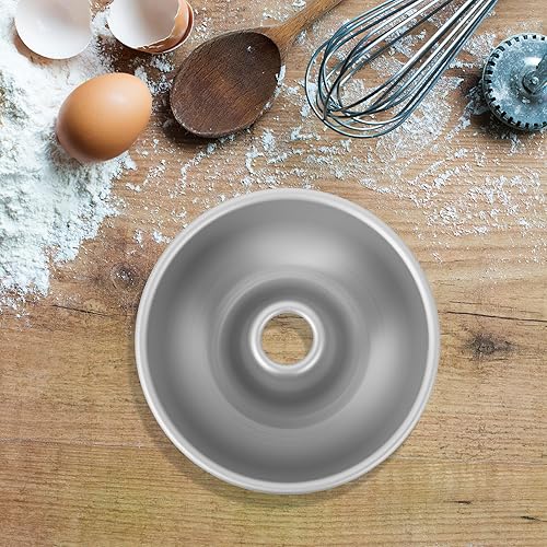Miniatura 2 de Angoily Molde para pasteles de 5 pulgadas, molde para tartas de donas, moldes de aleación de aluminio, antiadherente, para postres, pasteles,