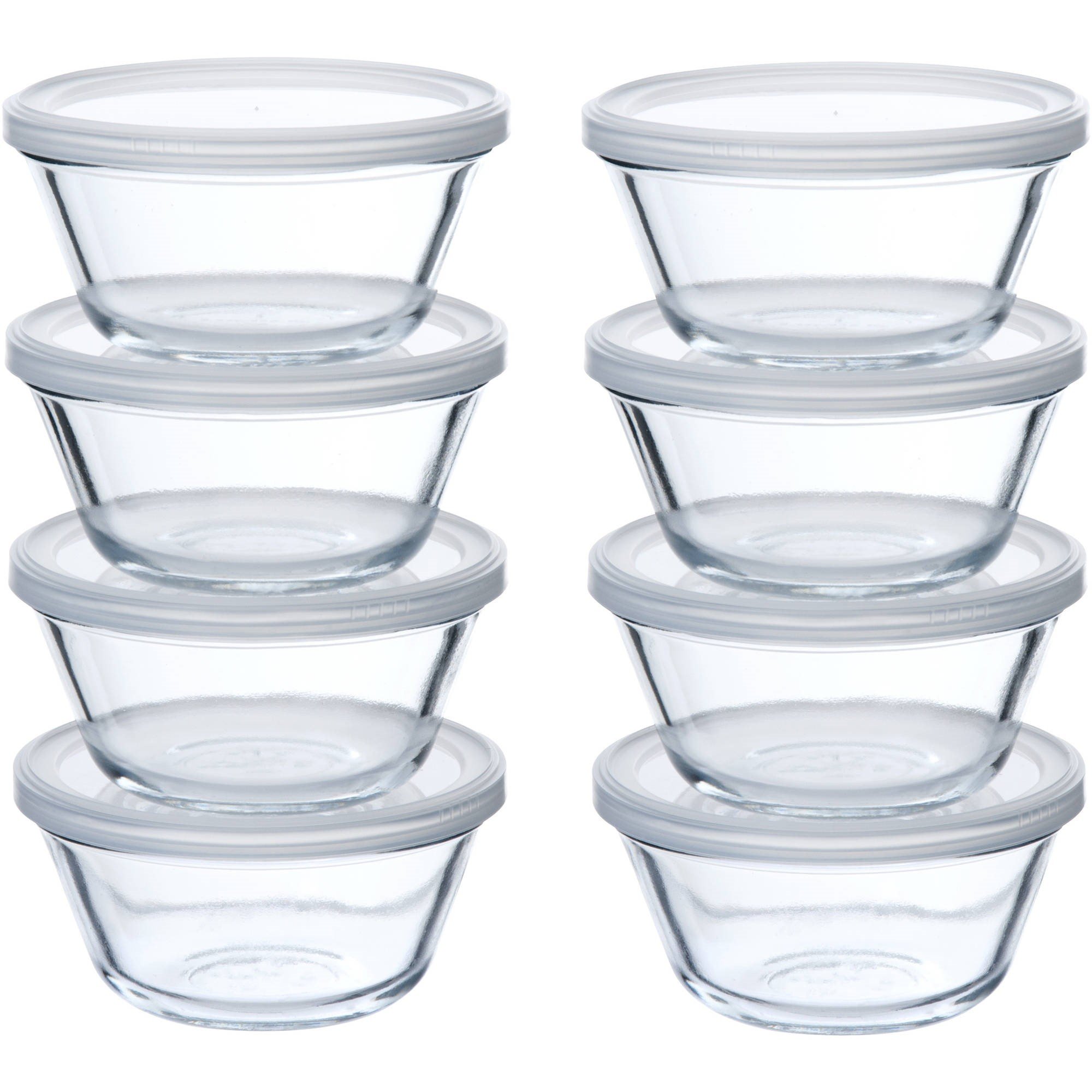 Amazon.com | Anchor Hocking 8-Piece 6oz Custard Cup Set with lids