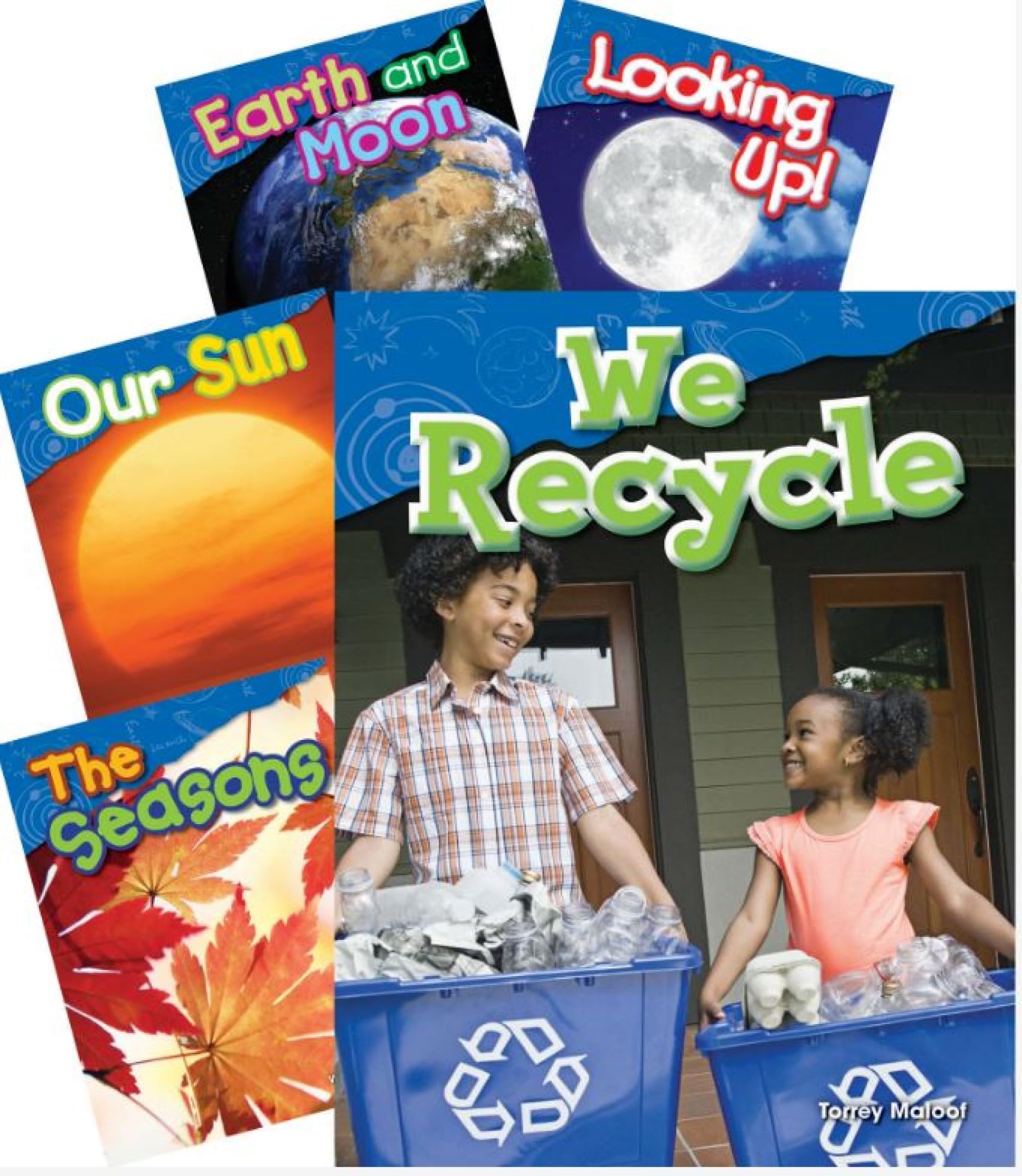 Earth and Space Science Grade 1: 5-Book Set (Science Readers)