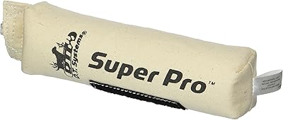 D.T. Systems Canvas Dog Training Dummy, Natural Canvas, Small, 2-Inch by 9-Inch, White (84100)