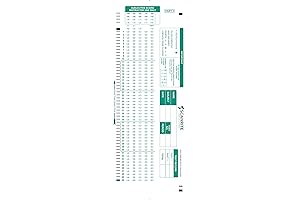 Scantron Compatible Testing Sheet - Box of 25
