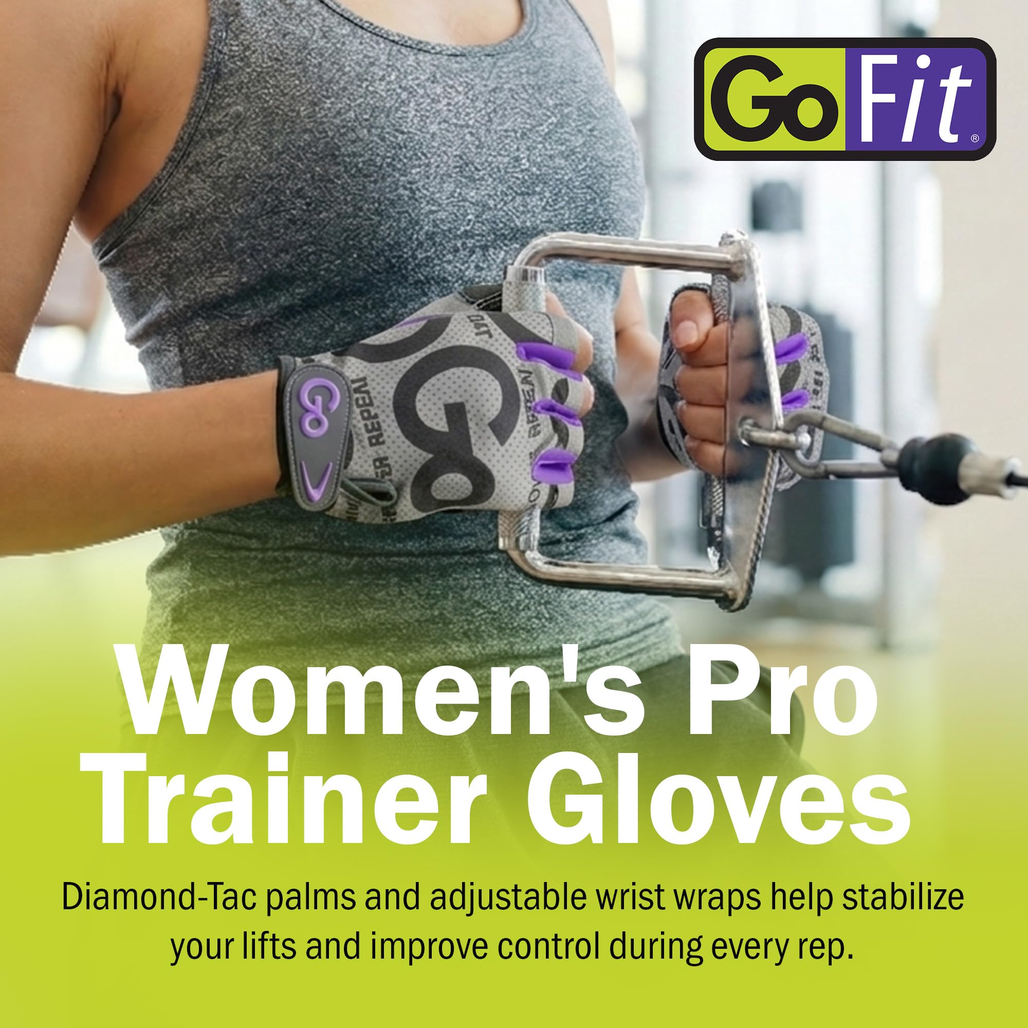 GoFit Women’s Pro Trainer Glove - Guanti da allenamento Donna