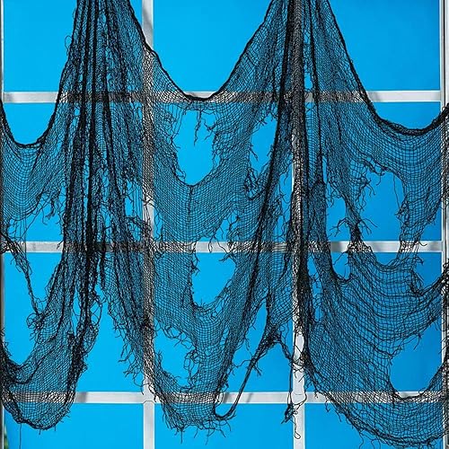 Decoración de tela espeluznante