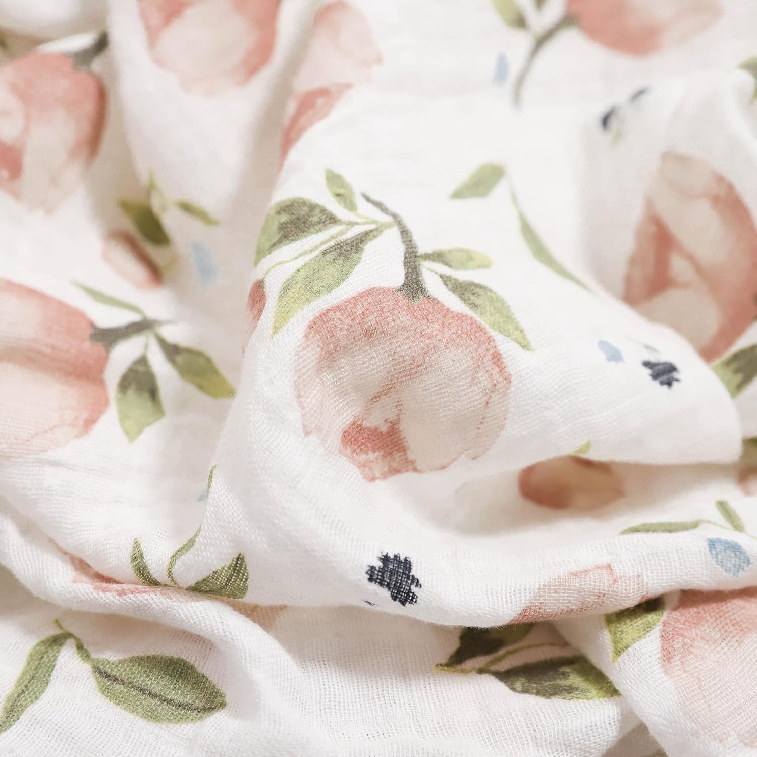 Little Unicorn Muslin Swaddle Blanket for Newborns & Infants | Soft & Breathable Fabric | Baby Blanket for Swaddling, Nursing, Shower Gifts (Watercolor Floret)