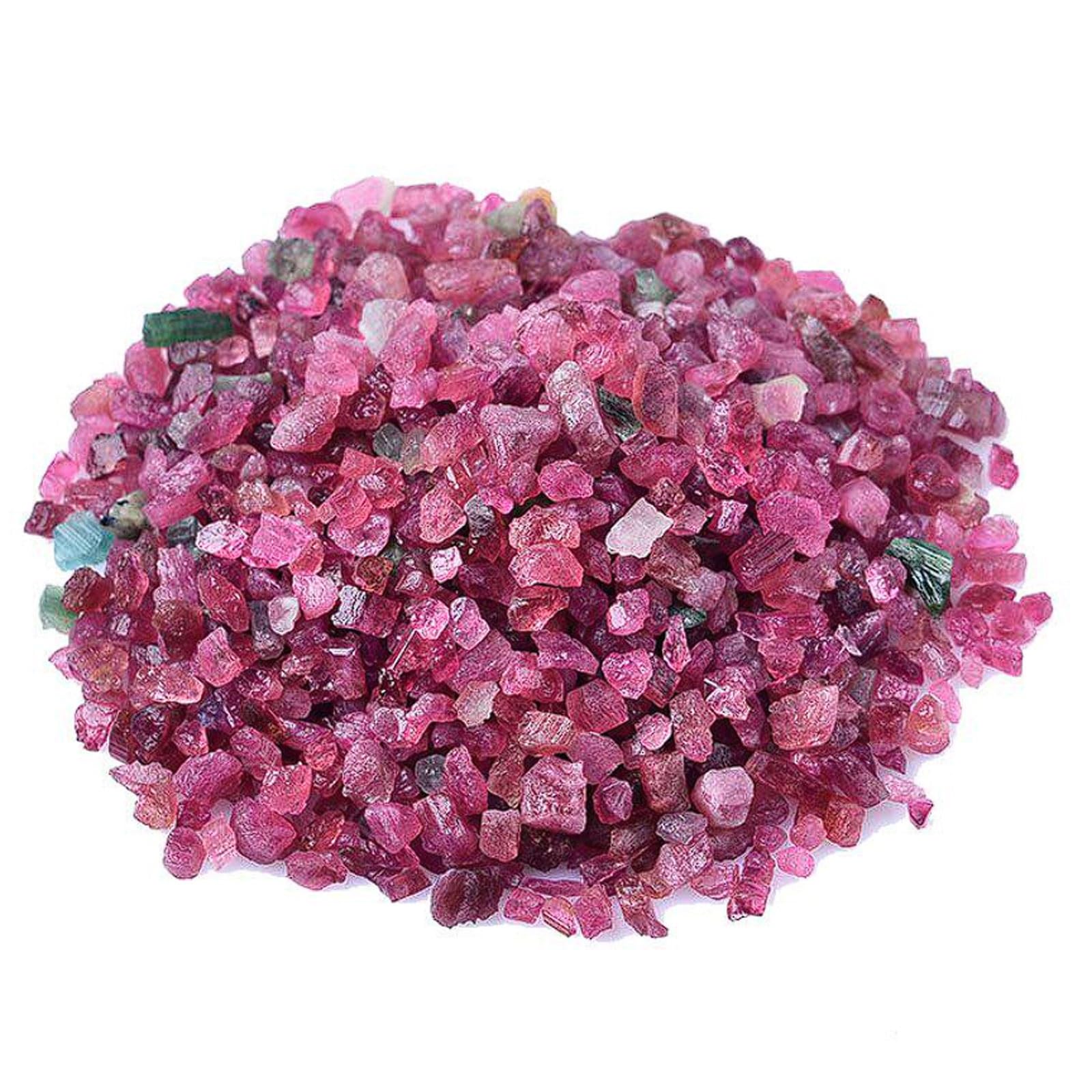 Tourmaline rose naturelle cristal haute qualité pour amateurs de plantes