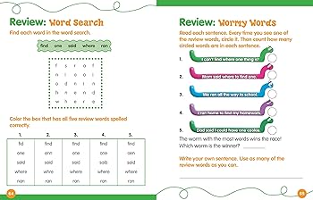 Sight Words, Level A, Grades K - 1: 55 Words You Need to Know to Be a Successful Reader [洋書] Amazon.com: Scholastic Success with Sight Words Workbook
