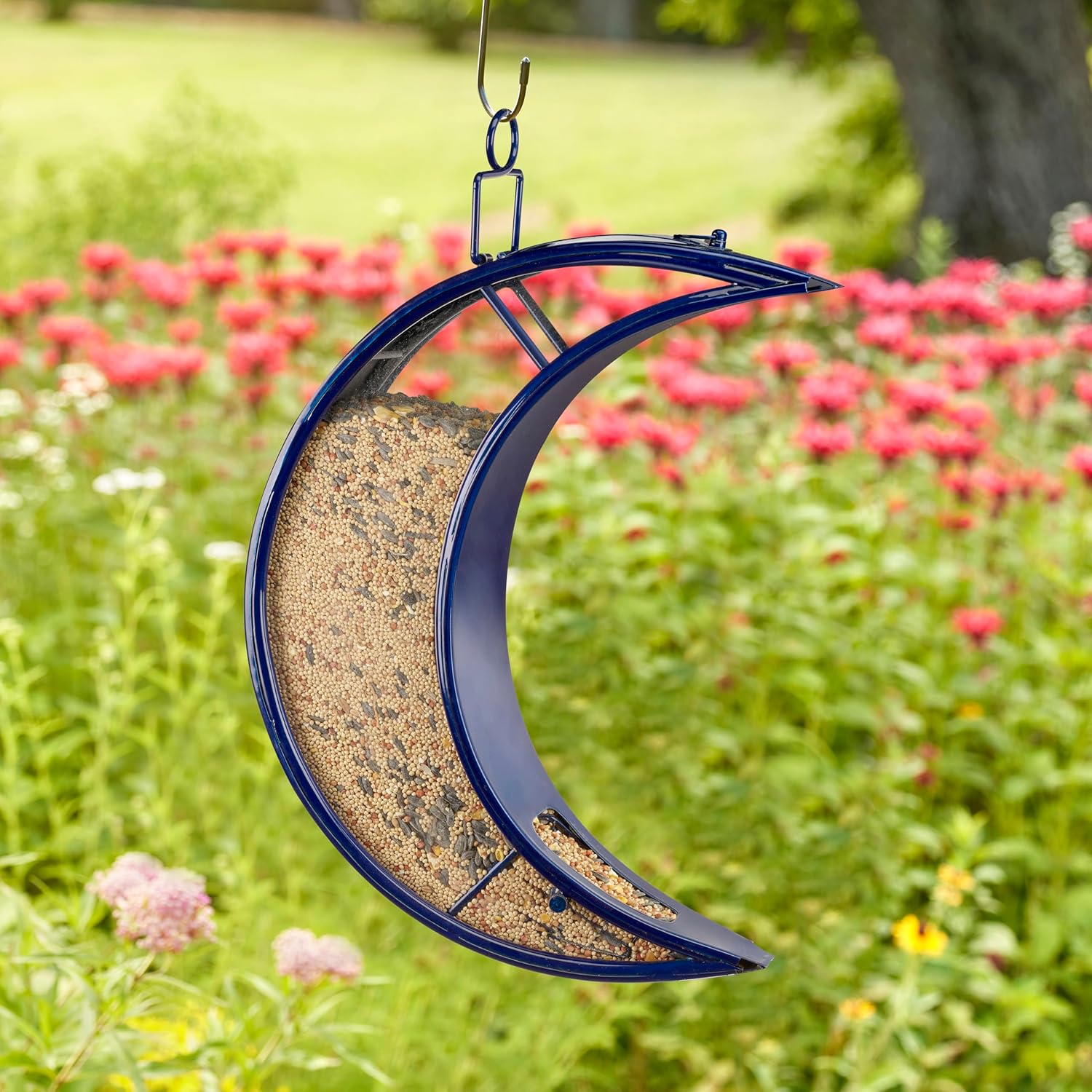 Good Directions Blue Moon Bird Feeder with Plexiglass