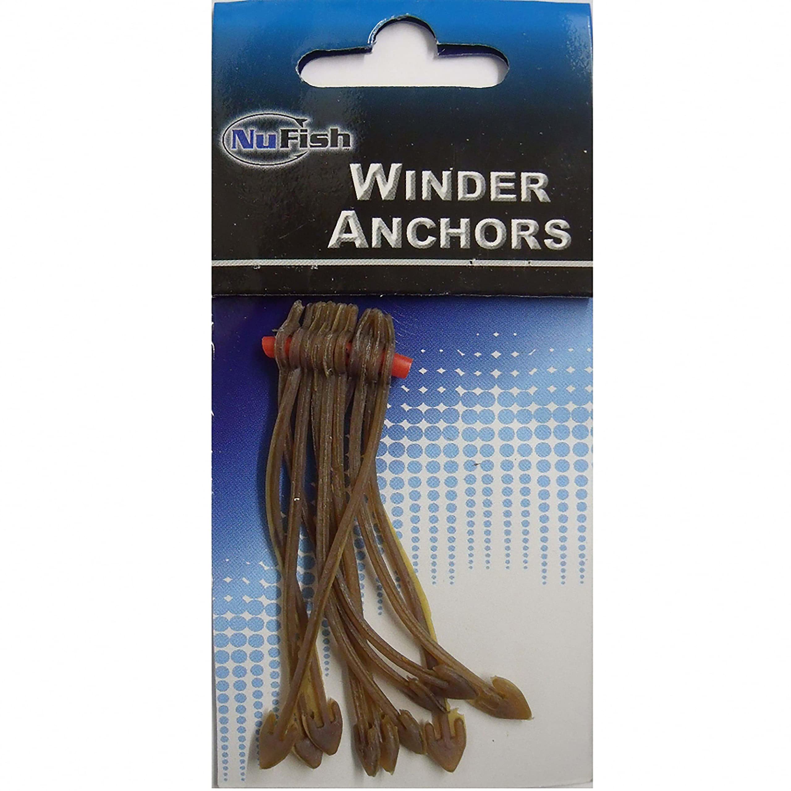 NUFISH Winder Anchors, Brown, One Size