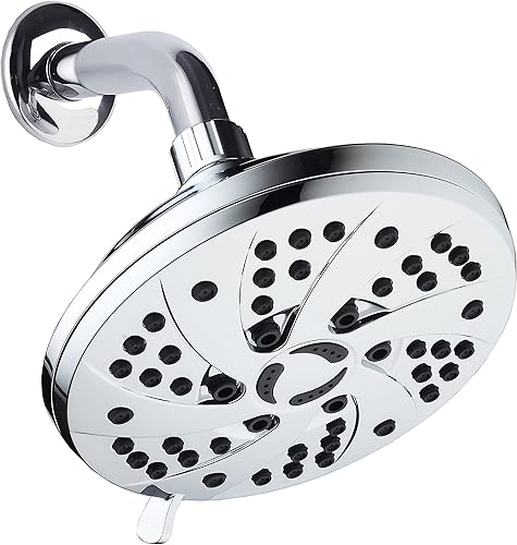 Miniatura 2 de AquaDance - Cabezal de ducha de lluvia de alta presión de 6 pulgadas/6 ajustes para la mejor experiencia de spa de ducha. Probado oficialmente de