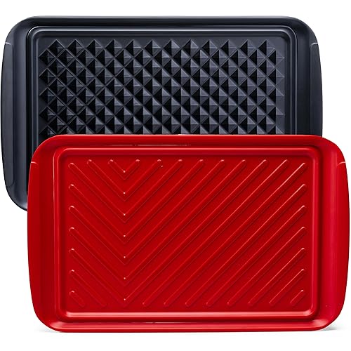 BBQ Tray for Raw Meat Prep and Cooked Food, Grill