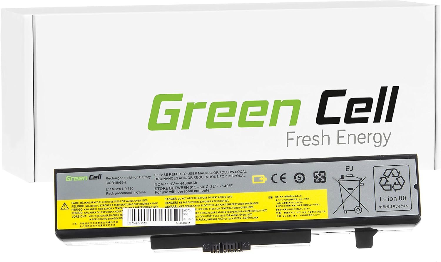 batteria portatile per lenovo g580