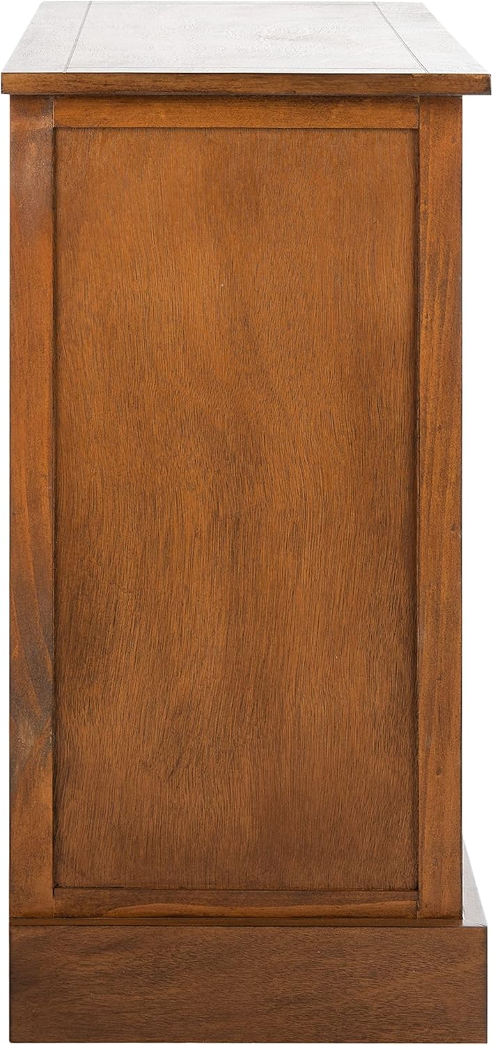 SAFAVIEH Home Collection Landers Honey Brown 6-Drawer Storage Unit (Fully Assembled)