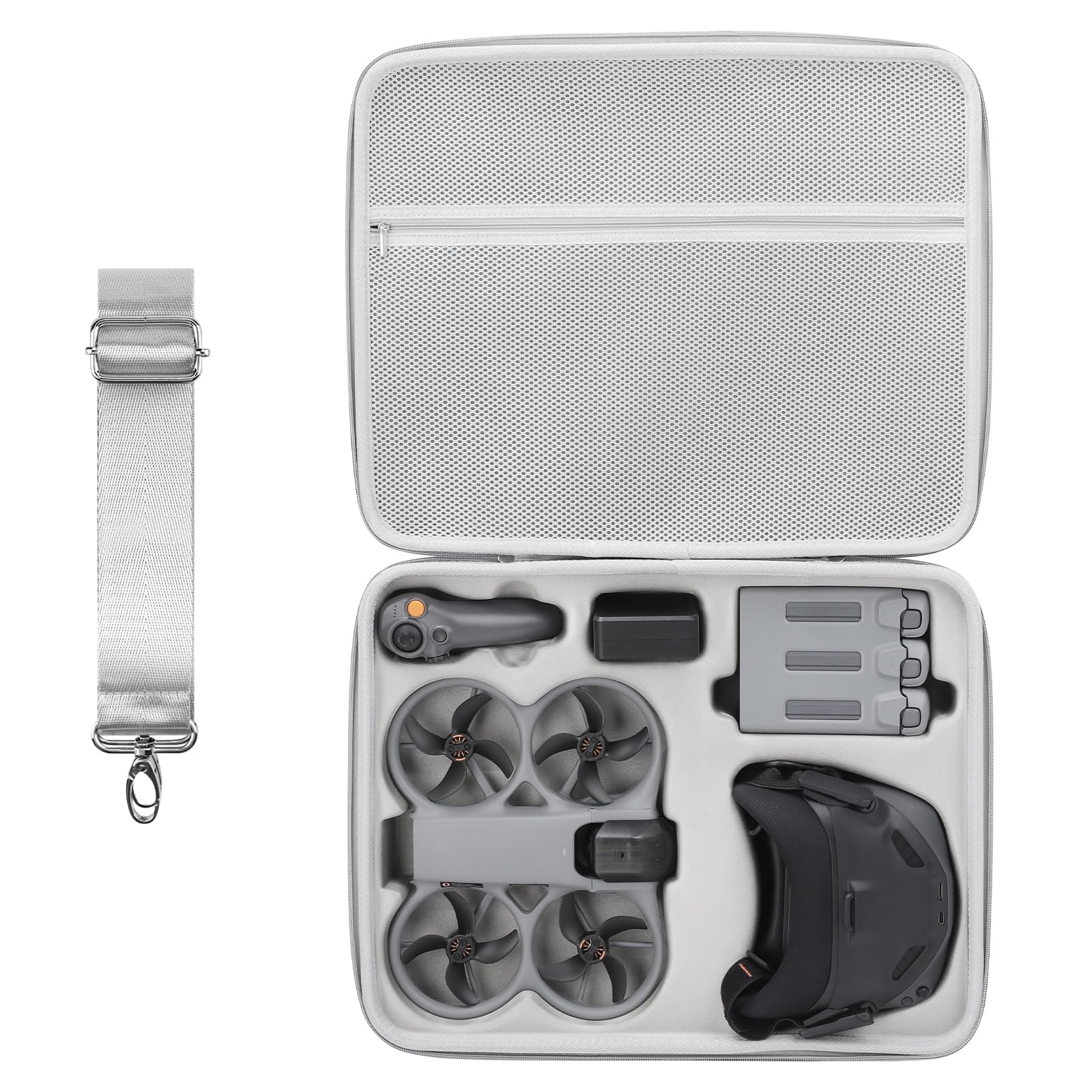 Custodia per DJI Avata 360 Motion Fly More Combo Borsa, Custodia da Trasporto Borsa Bag per Goggles N3 e RC Motion 3 Accessori, per Drone Stoccaggio