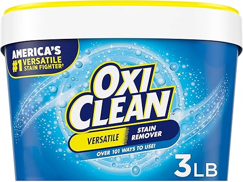 OxiClean Polvo removedor de manchas versátil, 3 lb