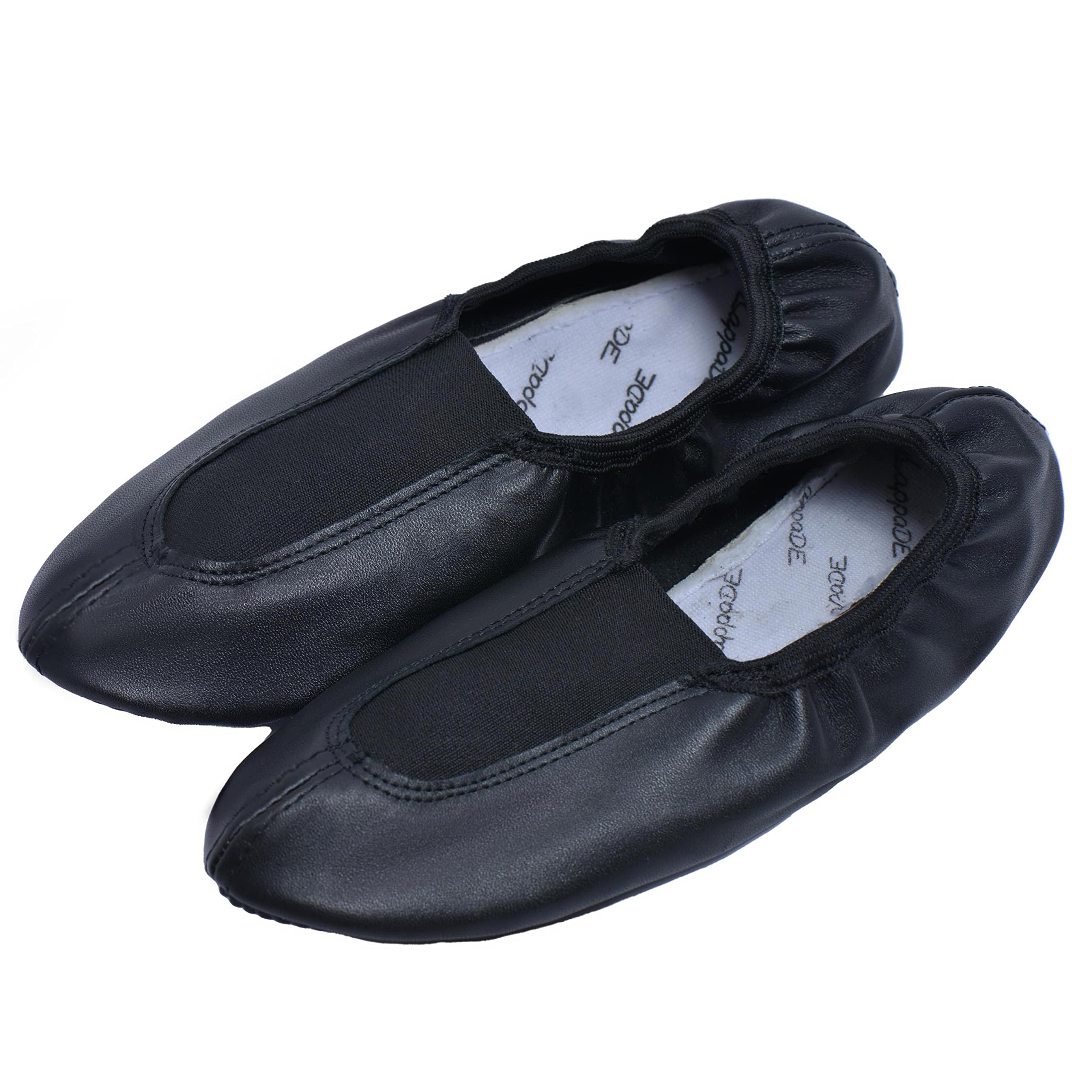Lappade Chaussures de voltige Chaussures de Gymnastique Semelle en Caoutchouc Noir, Blanc, Bleu, Rose, Violet T. 22-46