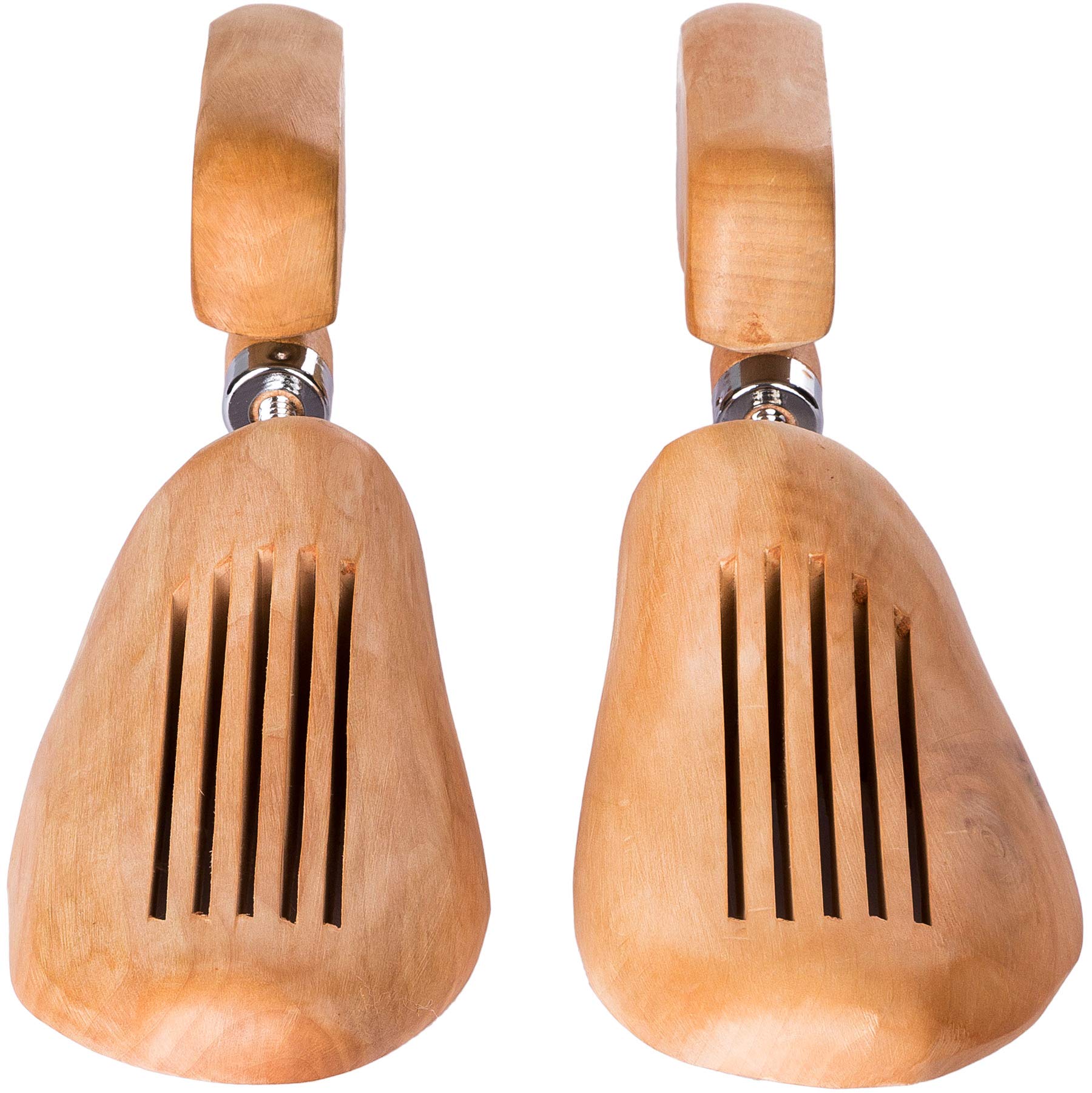 tectake 800592-2 Paia Legno di Loto Tendiscarpe, Rimedio per Punti che fanno male, Universale per Scarpe da Donna e da Uomo - Disponibili in diverse Misure