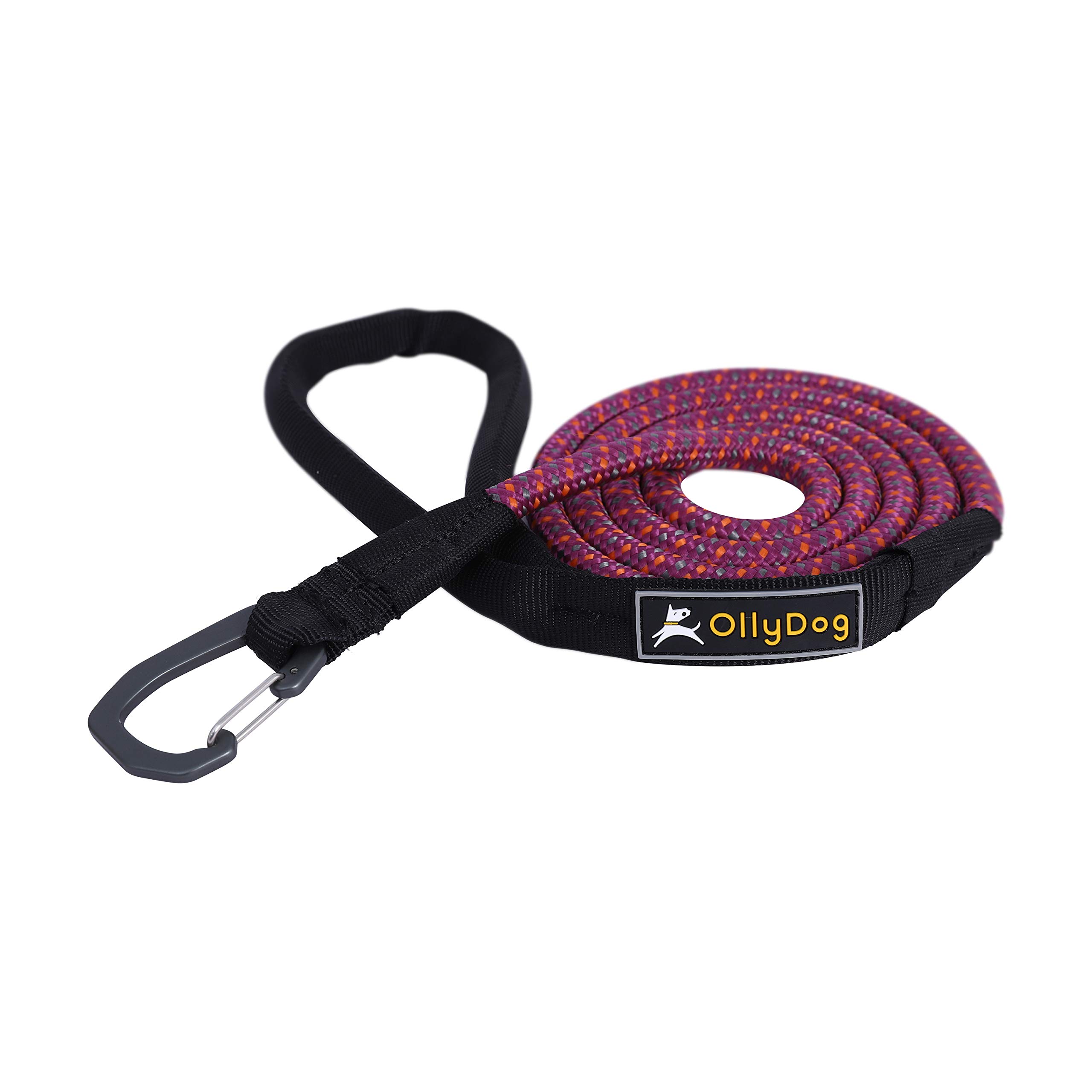 OllyDog Mountain Rope Leash, Wild Aster, One Size