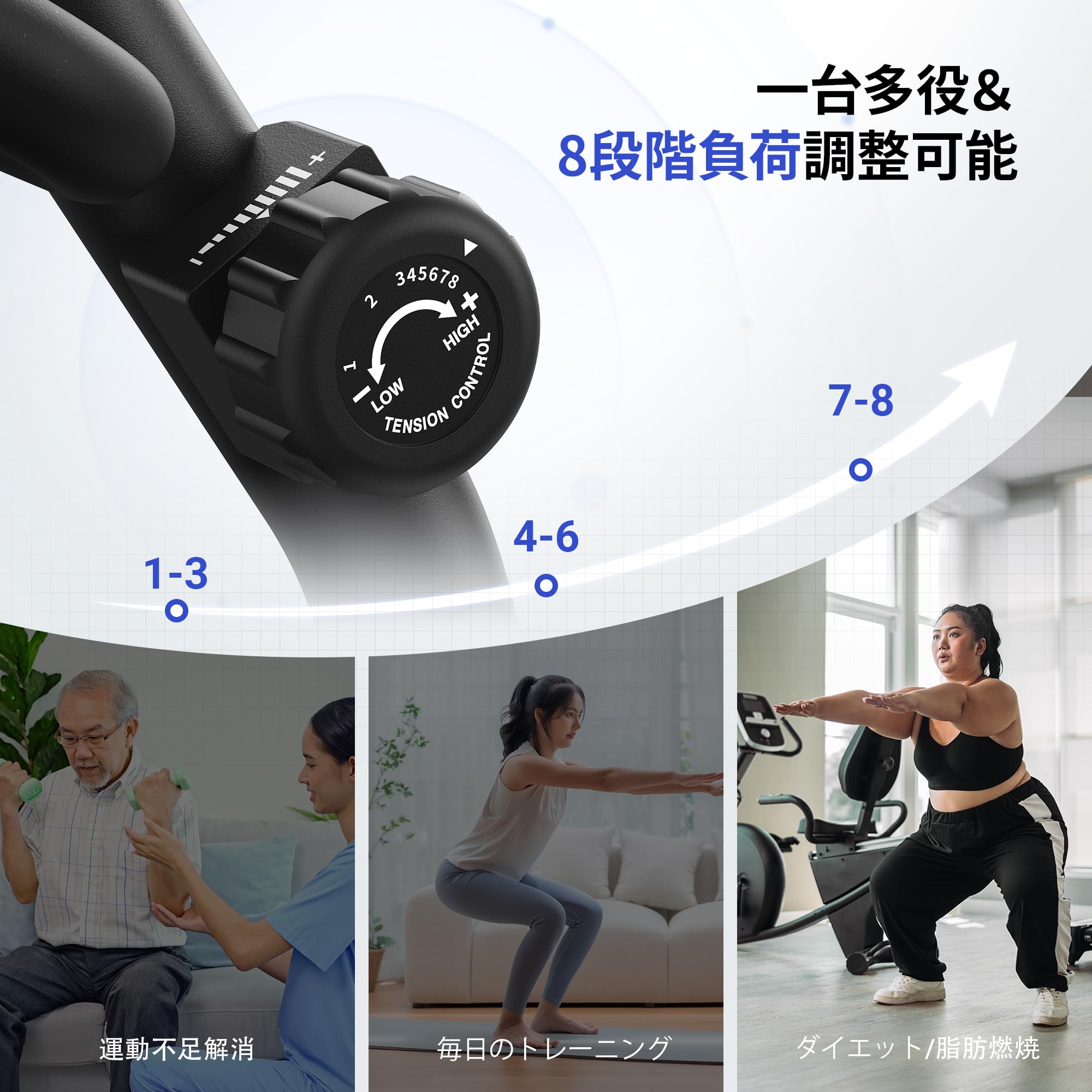 Amazon.co.jp: MERACH (メリック) フィットネスバイク リカンベント