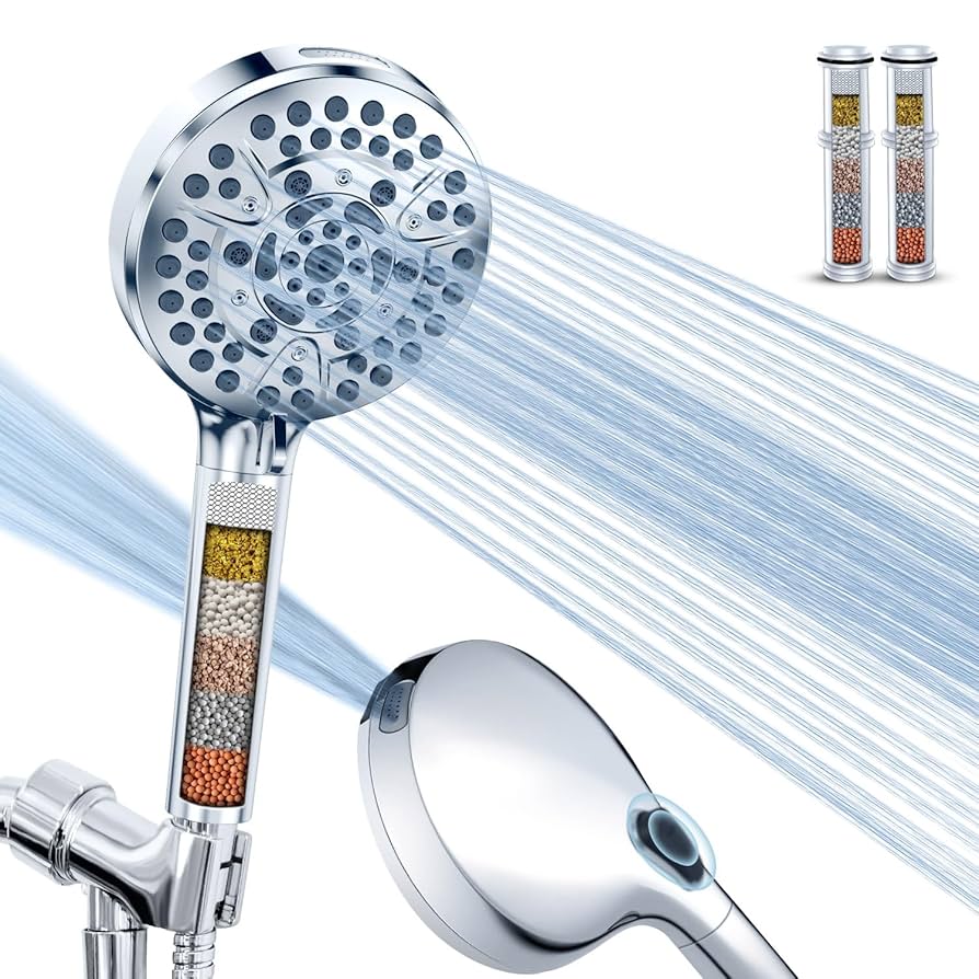 バス・洗面所用品 CREATES DEEP CLEANSING MIST SHOWER Shower Massage Head With Mist - High Pressure Boosting