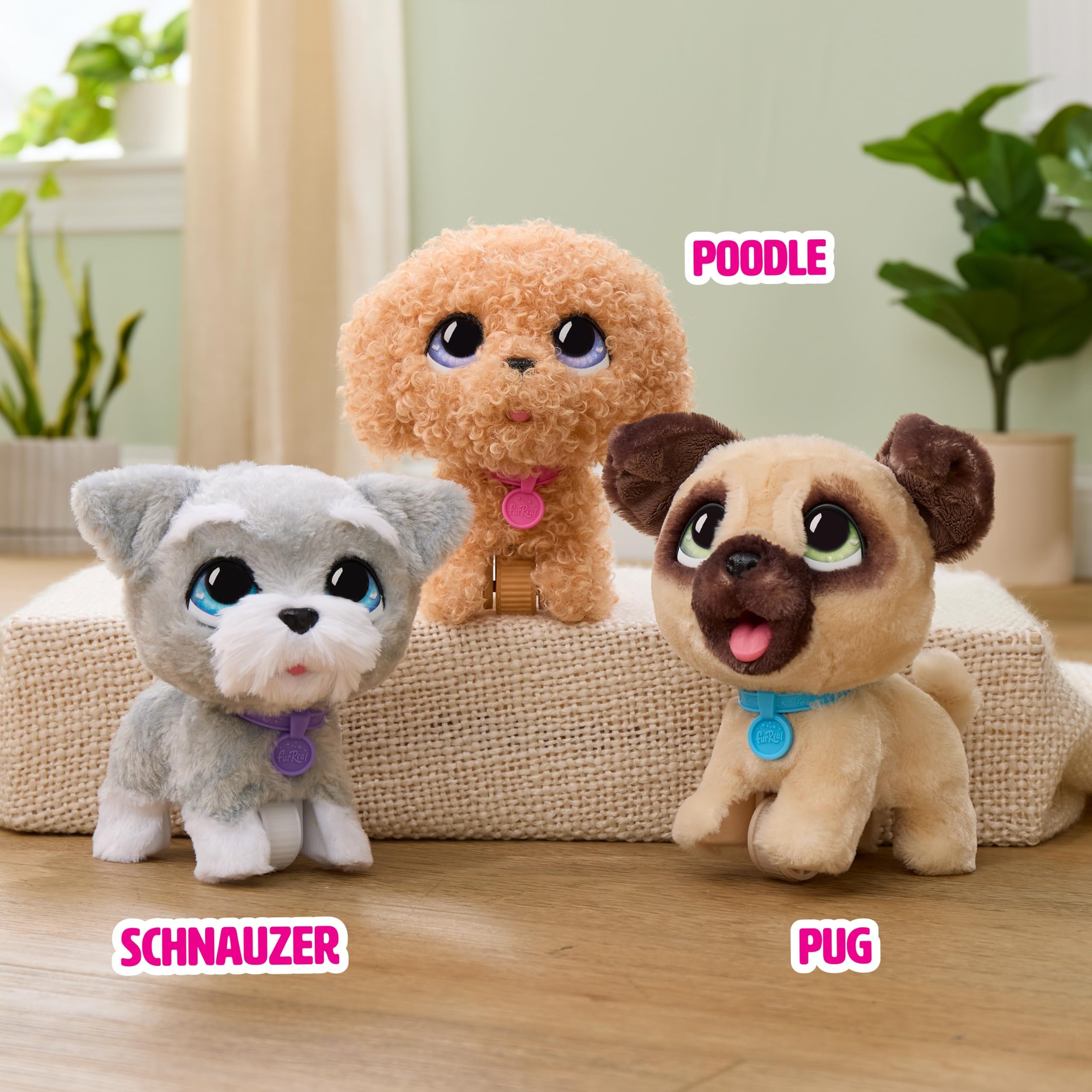 FurReal Wag-a-Lots - Poodle - Poodle - Cachorro de peluche interactivo