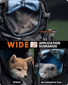 Amazon.co.jp: ROCCOPET ドッグキャリア バックパック ペット