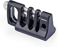 Vista 1 de StarTech.com Bloqueo de anclaje de cable periférico, teclado seguro/ratón, trampa de cable con placa de metal, uso con cable de seguridad