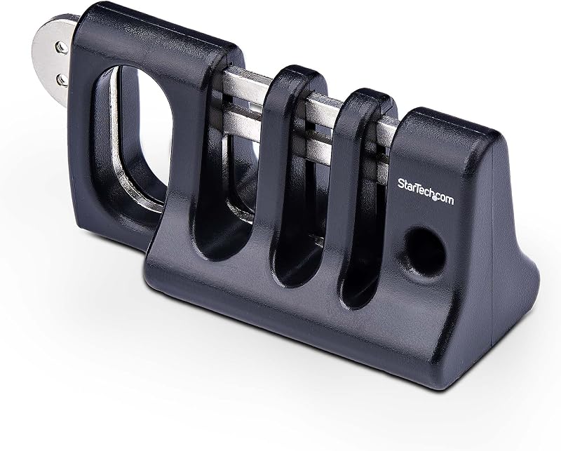 Candado de anclaje para cable periférico StarTech, TAA (candado organizador de cables) | Úselo con cable de seguridad para computadora portátil, teclado/ratón seguro, trampa de cable con placa de metal