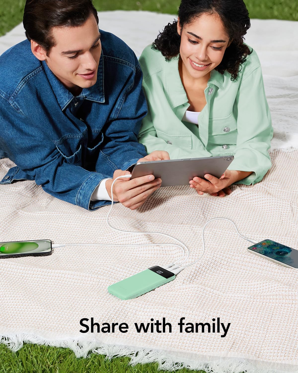 Charmast Portable Charger, USB C Battery Pack