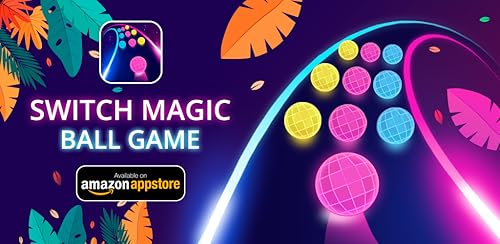 Magic Neon Switch Color Ball Run Game