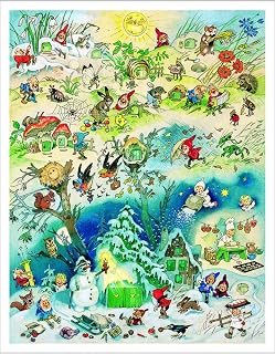 11655 - Calendar - All Four Seasons - 21.5"H x 16"W x .1"D