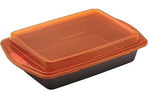 Rachael Ray Bakeware: Leak-Proof 9x13 Cake Pan with Lid