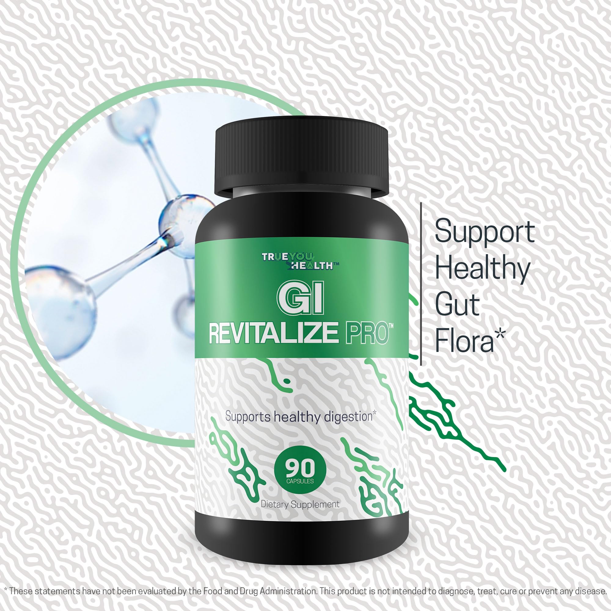 GI Revitalize Pro - Gut Health Supplements for Gastrointestinal Health Support - Promote Improved Digestion, Nutrient Absorption, & Regularity - Vitamin D & Psyllium - Bonus Immune Support Benefits — Amazon image 6